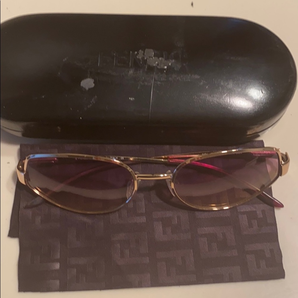Fendi sunglasses purple
